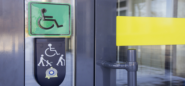 automatic handicap door opener in Burlingame