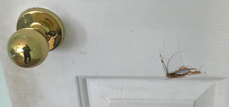 interior door hole repair Burlingame