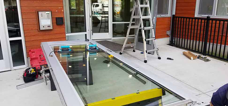 storefront door glass replacement Burlingame